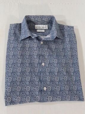 Mizzen+Main Leeward Trim Fit Floral Long Sleeve Shirt